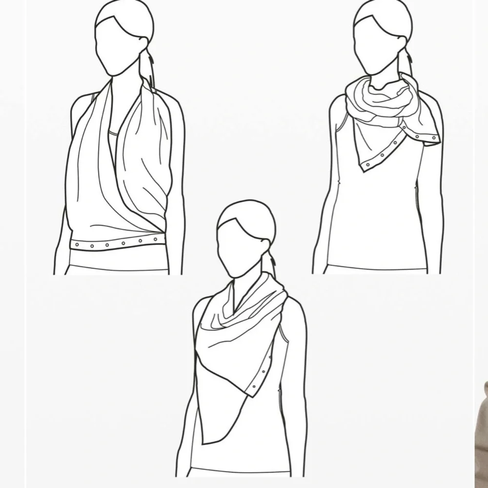 Lululemon Vinyasa Scarf *Modal in Black - Picture 5 of 9
